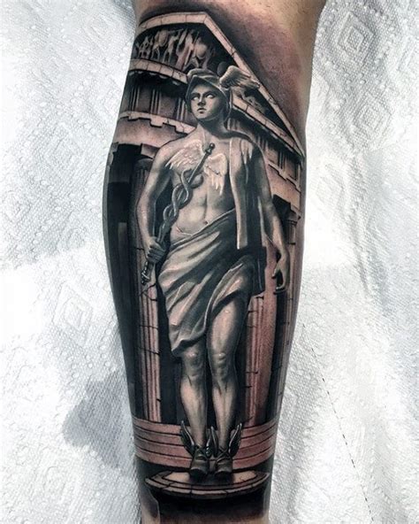 hermes tattoo|hermes tattoo designs for men.